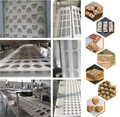 متعددة الجنسيات الشوفان الحبوب الشوكولاته الحبوب المكسرات الحلوى صب آلة / وجبات خفيفة ماكينة