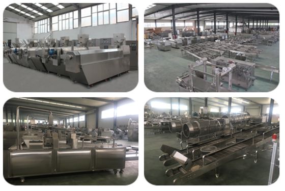 400 كجم / ساعة لحوم الكلاب النرد آلة تشكيل شاشة تعمل باللمس PLC