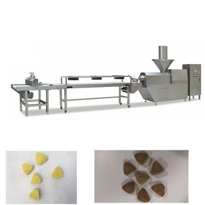 خط إنتاج أغذية الحيوانات الأليفة متشنج لحوم الحيوانات الأليفة المبثوق على البارد