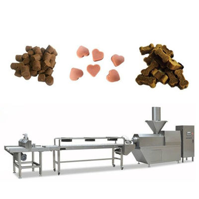 Jerky Meat Soft Dog خط إنتاج أغذية الحيوانات الأليفة سيمنز PLC