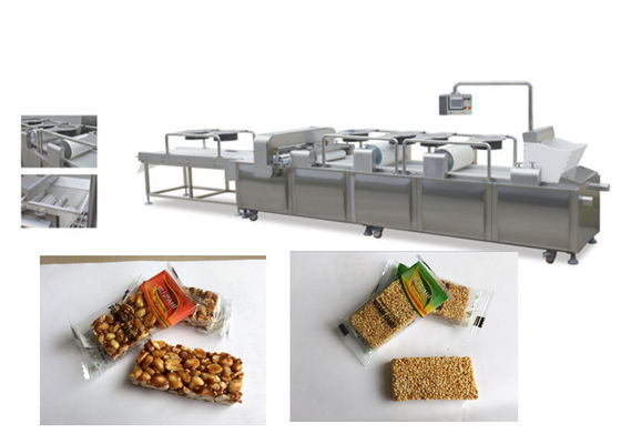 آلة صنع قضبان الحبوب عالية السرعة لصنع قطع الموزلي ، استخدام وقت طويل للحياة