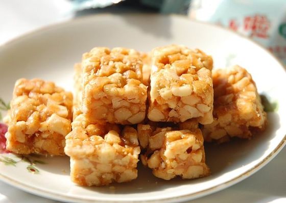 حلوى الفول السوداني هش بار الحبوب ماكينة ، آلة قطع شريط الحبوب