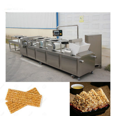 آلة شريط الحبوب الفولاذ المقاوم للصدأ SUS وجبة خفيفة شريط مسطح