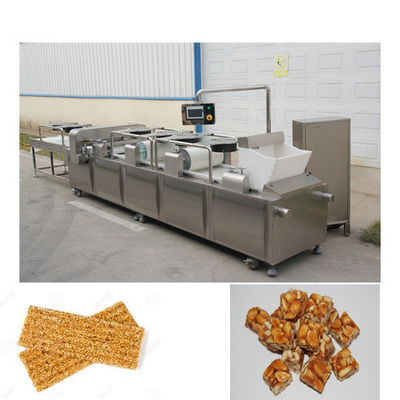 آلة شريط الحبوب الفولاذ المقاوم للصدأ SUS وجبة خفيفة شريط مسطح