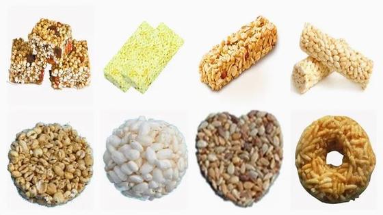 برزت رايس كعكة ماكينة / الحبوب النفخ آلة للدخن والقمح