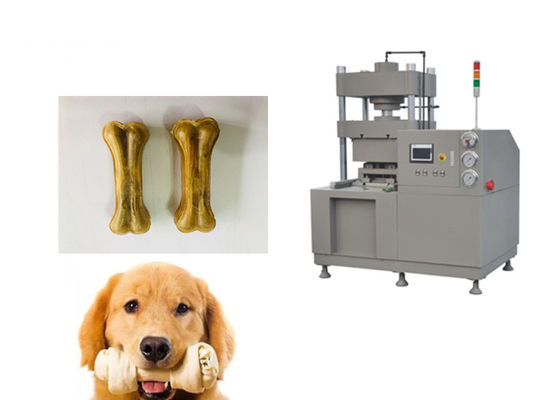 التوأم قوالب جلد الكلب العظام ماكينة معالجة الأسنان 20T / 60T