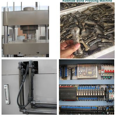 الفولاذ المقاوم للصدأ النسخة الإنجليزية Rawhid العظام آلة صنع طعام الكلب