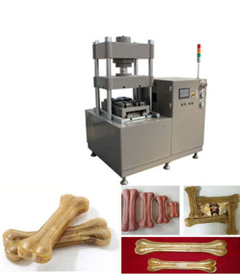 مختلف الشكل كلب العظام صنع آلة 9KW مختلفة الجلد الخام آلة علاج الحيوانات الأليفة