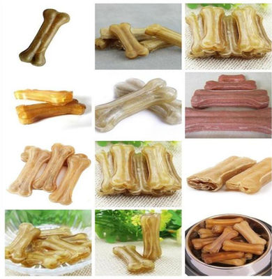 MK60T مادة Picskin لخط معالجة طعام الحيوانات الأليفة الخام