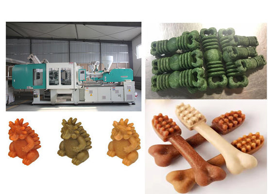 صنع وفقا لطلب الزبون حقن صب الحيوانات الأليفة الوجبات الخفيفة الطارد آلة، الكلب الغذاء معدات الطارد