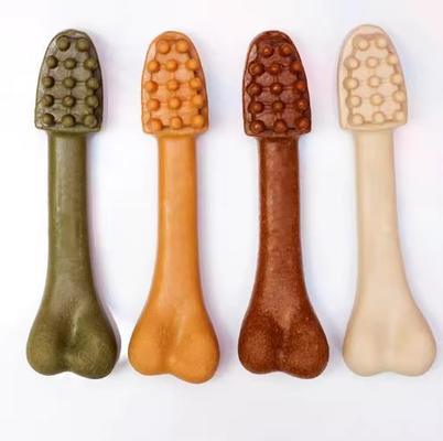 آلة صنع بسكويت الكلاب للعناية بالأسنان بالقالب الأوتوماتيكي لولب واحد