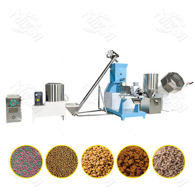 MIKIM طراز مخصص من سمك السمك الكربن 200 كيلوغرام خط طحن تغذية الأسماك