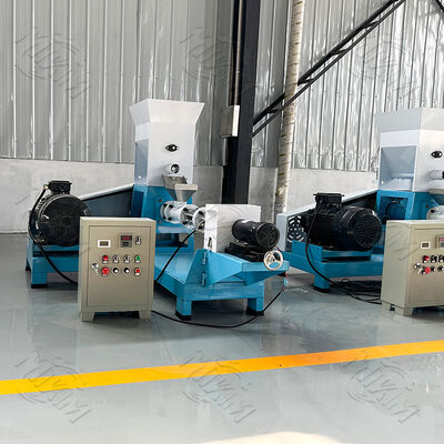 آلة صنع بثق لمعالجة علف الحيوانات الأليفة والكلاب والقطط والأسماك الصغيرة العائمة للبيع
