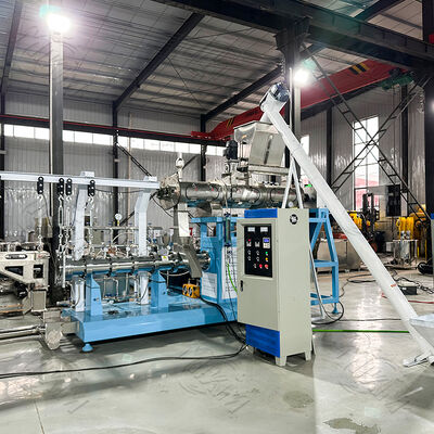 أفضل آلة حبيبات طعام الكلاب طعام الأسماك العائم الجاف خط معالجة حبيبات 200kg/H-6000kg/H الحيوانات الأليفة القطط كلب طعام صناعة آلة طحن