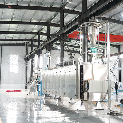 مطفأة طعام للحيوانات الأليفة ذاتية التشغيل بالكامل مع قطر المسمار 70-110 مم وأشكال مختلفة القوالب لإنتاج طعام للحيوانات الأليفة حسب الطلب