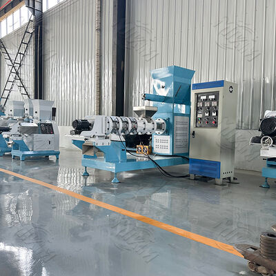 آلة طحن طعام الأسماك المتواصلة والأتوماتيكية مع قطر المسامير 70-110 ملم والأشكال المختلفة