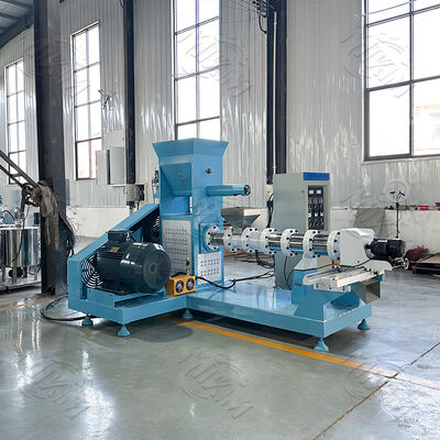 Low price and high efficiency 2 Tons Per Hour Fish Pet Feed Extruder / Extruder Tool Floating Fish Feed /Full Automatic Industrial Forced Feed Extruder