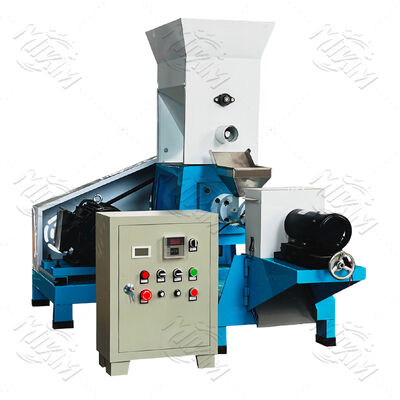New Coarse Mill Dry Type Fish Feed Floating Shrimp Feed Pellet Puffing Machine Feed extruder for livestock breeding