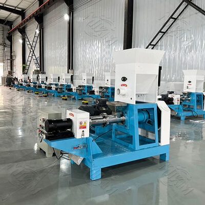 آلة توسيع حبيبات علف تربية المواشي، آلة حبيبات علف الأسماك المائية، معدات إنتاج علف القطط والكلاب