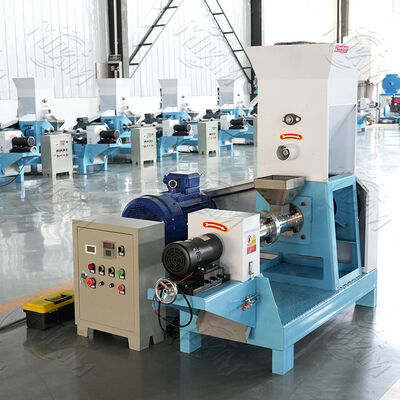 آلة صناعة طعام الكلاب الحيوانات الأليفة ذات نوع جاف عالي الجودة / آلة طحن طعام الأسماك العائمة الصغيرة