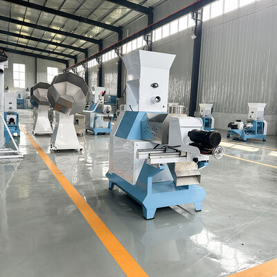 آلة بثق طعام الحيوانات الأليفة العائمة من الأسماك والروبيان، آلات معالجة طعام الكلاب للاستخدام المنزلي