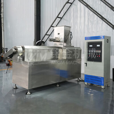 500-800kg / h جديدة الفولاذ المقاوم للصدأ مزدوج المسمار عائمة تغذية الأسماك الكريات محرك طحن للأسماك بركة المائية معالجة الغذاء التنظيف الذاتي التلقائي الكامل