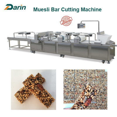 آلة قطع قضبان الوجبات الخفيفة / مصنع معالجة شريط Muesli