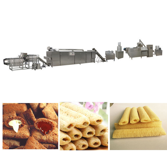 حار بيع الأساسية ملء الوجبات الخفيفة بار نفخة خط البثق