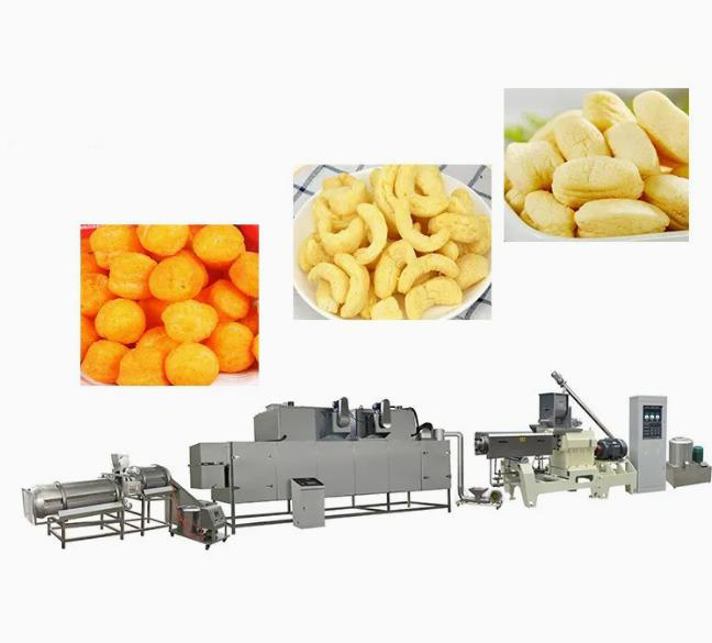 التلقائي الذرة القمح الأرز النفخ آلة للحبوب 150 كيلوجرام / ساعة، 240 كيلوجرام / ساعة، 500 كيلوجرام / ساعة