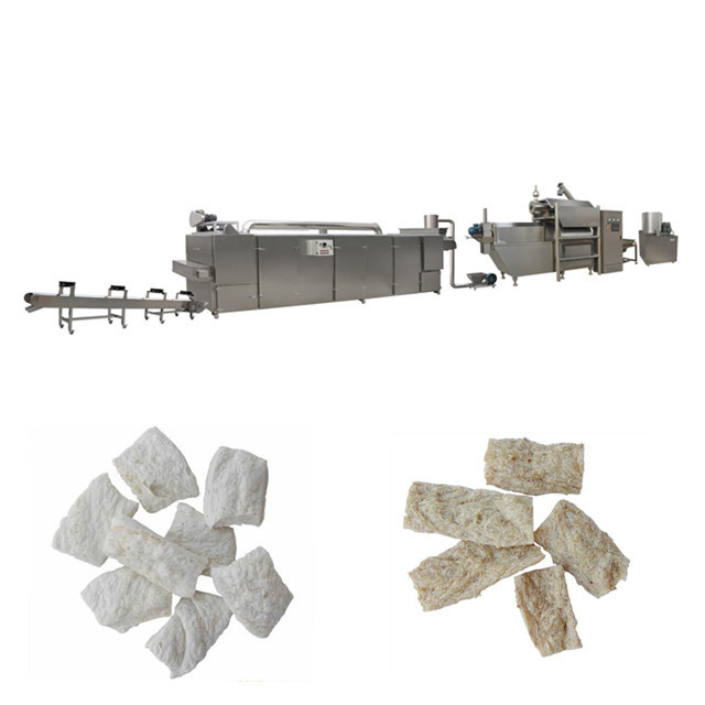 الفولاذ المقاوم للصدأ فول الصويا هيستون آلة الطارد الغذاء ، التوأم برغي الطارد الخط