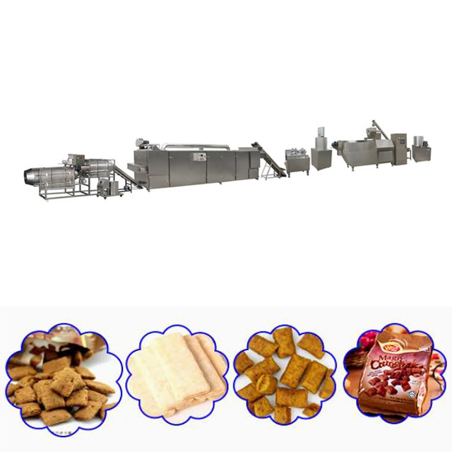 آلة صنع نفخة الذرة WEG Motor Puff Snack من الفولاذ المقاوم للصدأ