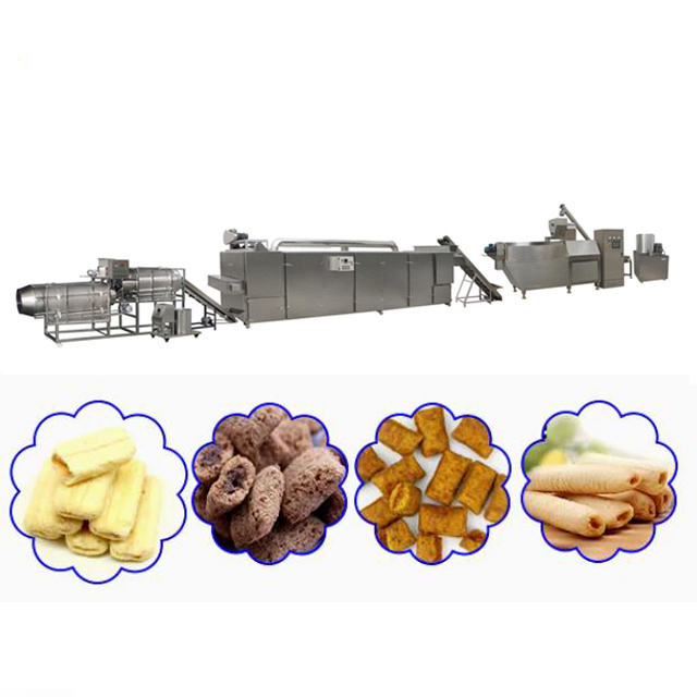 التوأم التلقائي برغي الطارد آلة الغذاء أشكال مختلفة من الطعام مقذوف