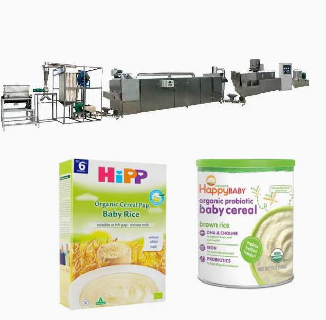 الطفل الغذاء الفورية مسحوق الأرز آلة صنع / خط الانتاج
