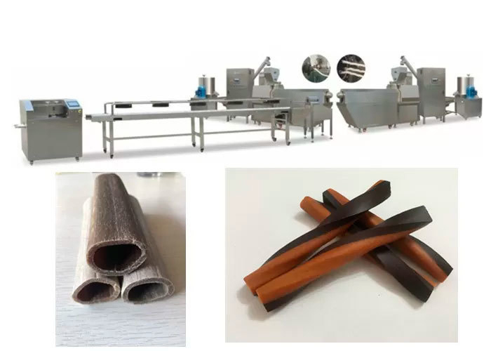 طعام الكلب الملتوي 250 كجم / ساعة آلة علاج الحيوانات الأليفة