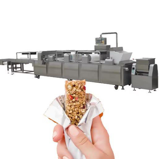 كامل التلقائي الحبوب الحلوى بار تشكيل آلة ل منتفخ الأرز الكرة