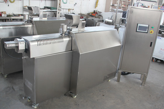 مصغرة مختبر اختبار صيغة الحيوانات الأليفة خط إنتاج الغذاء مزدوجة برغي الطارد