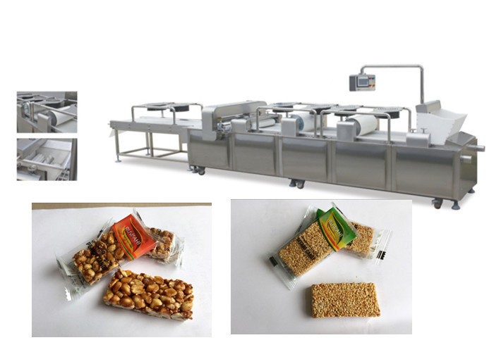 آلة صنع قضبان الحبوب عالية السرعة لصنع قطع الموزلي ، استخدام وقت طويل للحياة