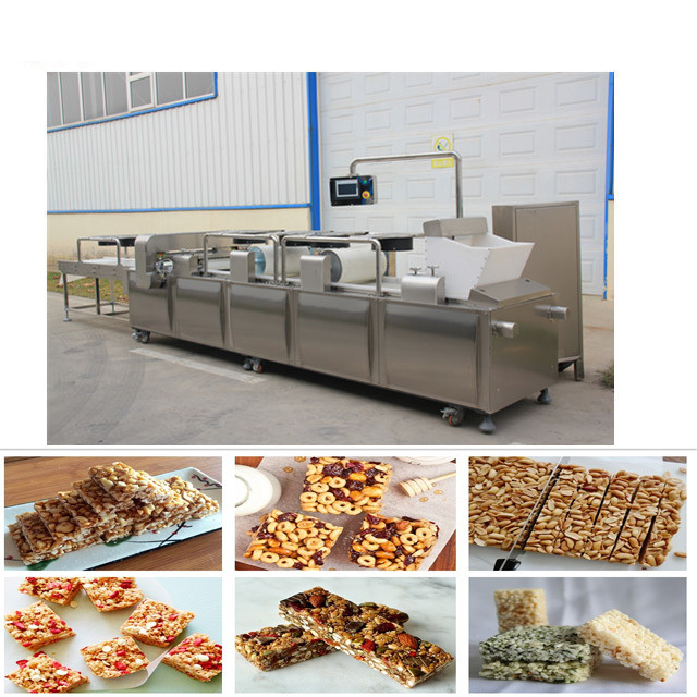 Muesli بار Granola Bar ماكينة قص الحبوب