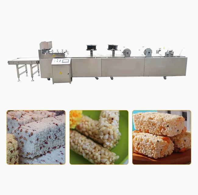 صغيرة تتضخم الحلوى الأرز الحبوب بار ماكينة، الأرز آلة النفخ