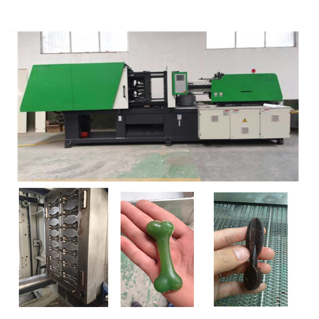 قدرة عالية الحيوانات الأليفة حقن صب الآلة لصنع الكلب الغذاء