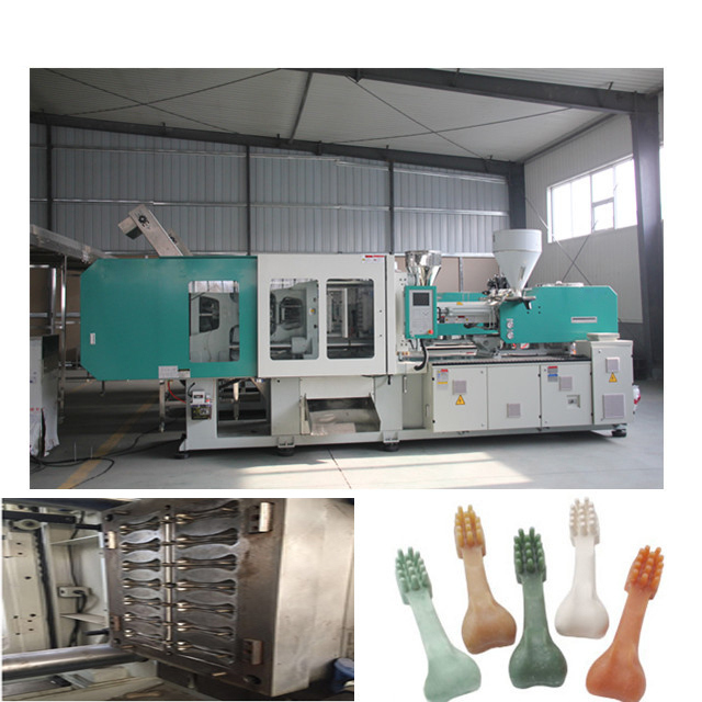 آلة صنع حلوى الكلاب من الفولاذ المقاوم للصدأ لصنع طعام الحيوانات الأليفة عالي السرعة بإنتاجية 30 كجم/ساعة