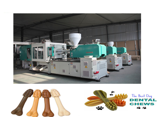 العناية بالأسنان علاج للكلاب شناوزر آلة حقن البلاستيك للحيوانات الأليفة